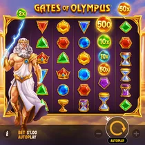 Prive Casino - Gates of Olympus Slot Game - Zeus Multipliers